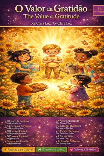 The Value of Gratitude: A Bilingual Portuguese-English Children's Book (O Valor da Gratidão) (English Edition)