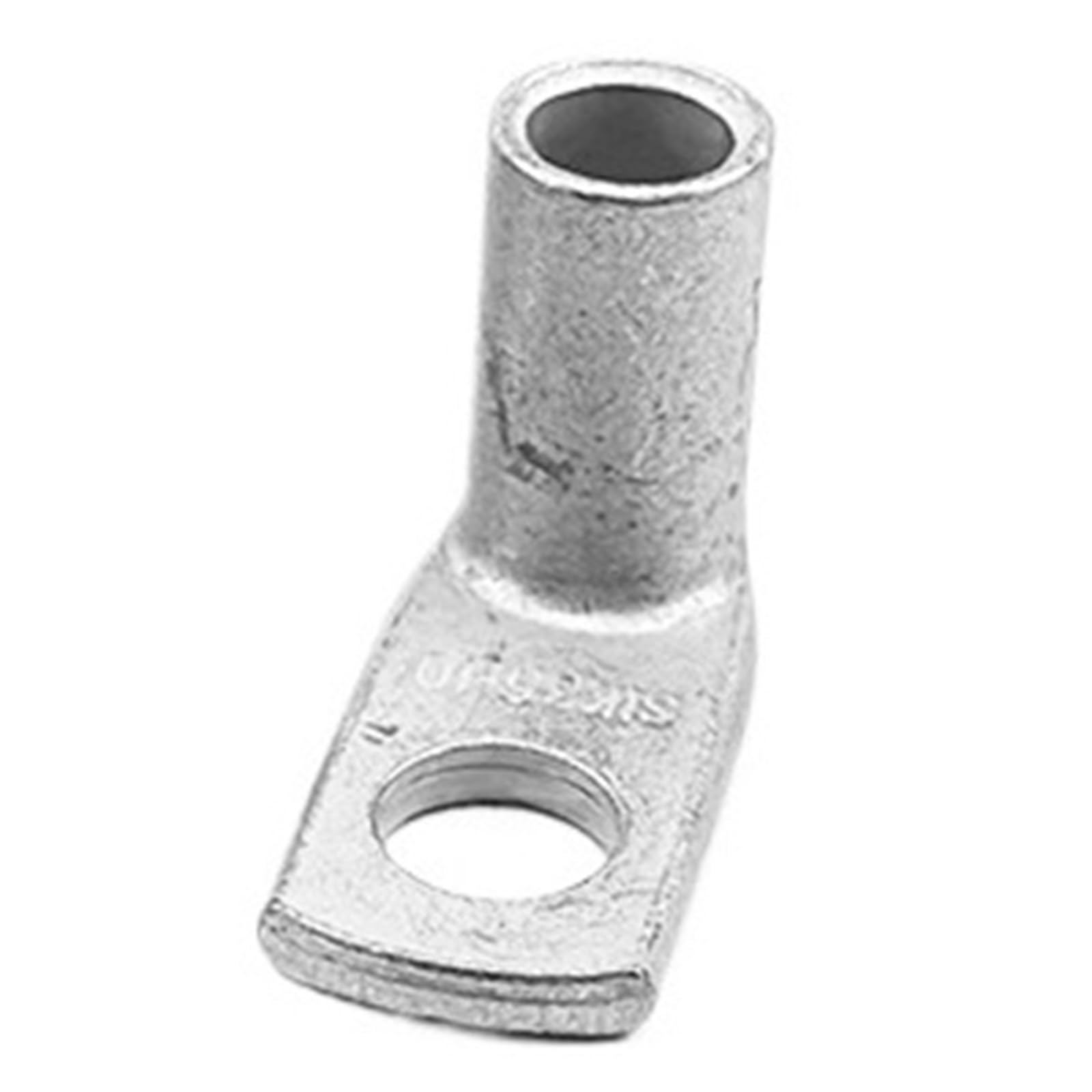 90° gebogener, rechtwinkliger Crimp-Anschluss, M6, M8, M10, M12, Ringkabelschuh, massives rotes Kupfermaterial for elektrische Schalter-Steckerverbindung