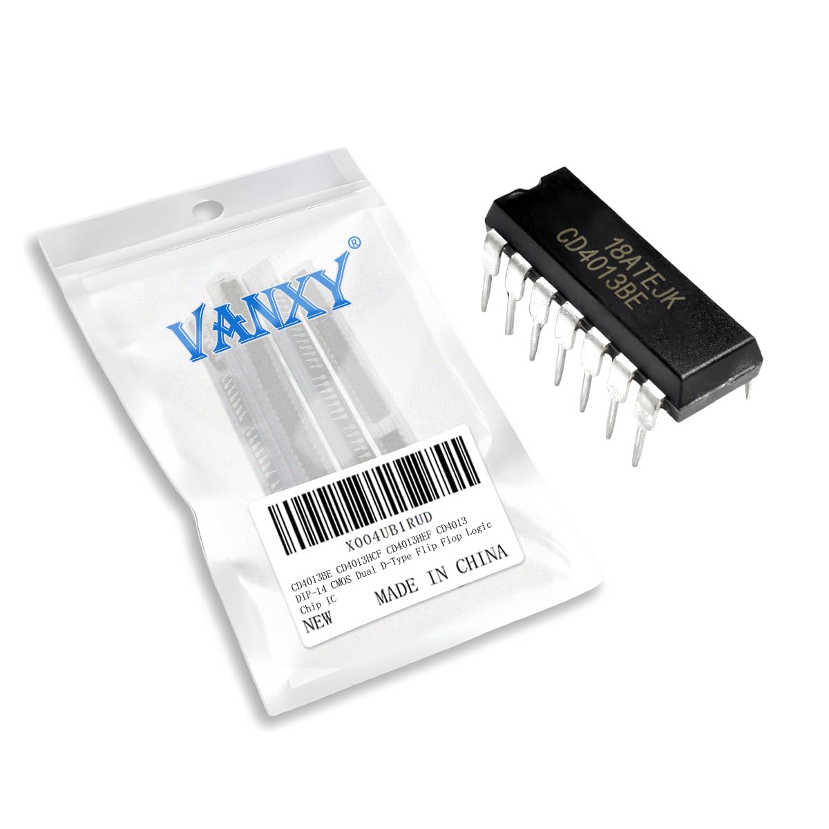 20PCS CD4013BE CD4013HCF CD4013HEF CD4013 DIP-14 CMOS Dual D-Type Flip Flop Logic Chip IC