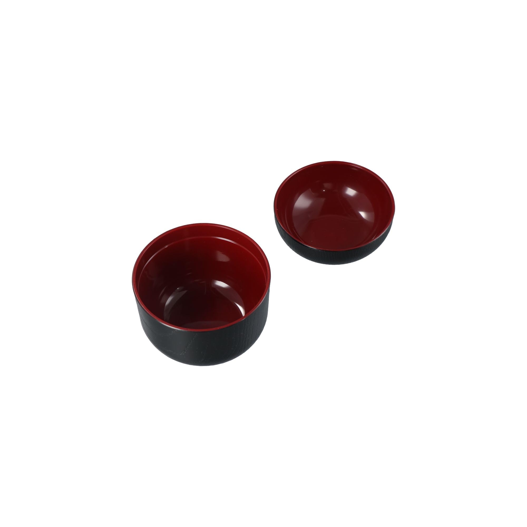 Ciotola Per Zuppa Giapponese In Melamina Con Coperchio - HEMOTON, Stile Miso, 15 Cm, Colore Caffè