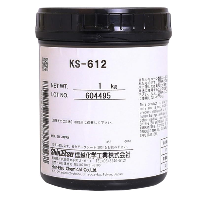 Shin-ETSU KS-612 Thermal Paste, Heat-Resistant Potting Compound, Thermal Grease for 1kg