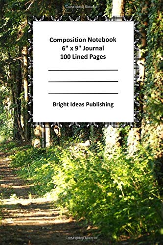 Composition Notebook, 6" x 9" Journal, 100 Lined Pages: Country Road, Take Me Home