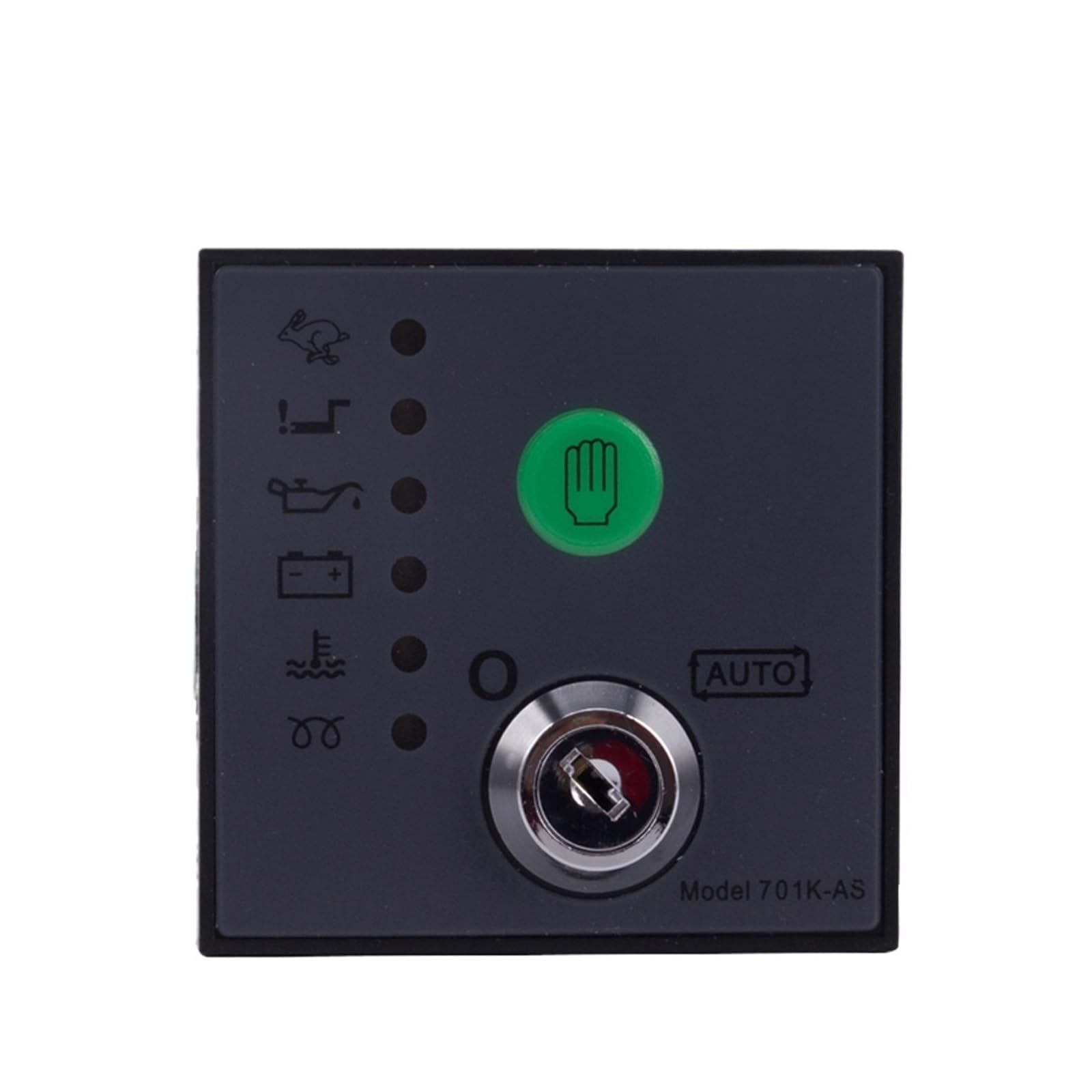 1 Unidad de Controlador de generador diésel de Arranque automático, Kit de Placa de Circuito de Panel electrónico Manual del Controlador de Grupo electrógeno 701K-AS