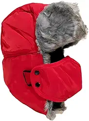 Touca Russa Ushanka Unissex Neve Ski Forrada Gorro Chapka Balaclava Frio Inverno