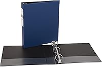 Vista 6 de Avery Economy - Carpeta de 3 anillas, anillos redondos de 1-1/2 pulgadas, 3 carpetas azules (03400)