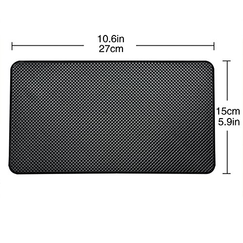 image for Tianmei 10.6in x 6.1in Extra Large Size Anti-Slip Rubber Pad, Car Dash