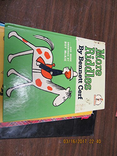 MORE RIDDLES 0394900243 Book Cover