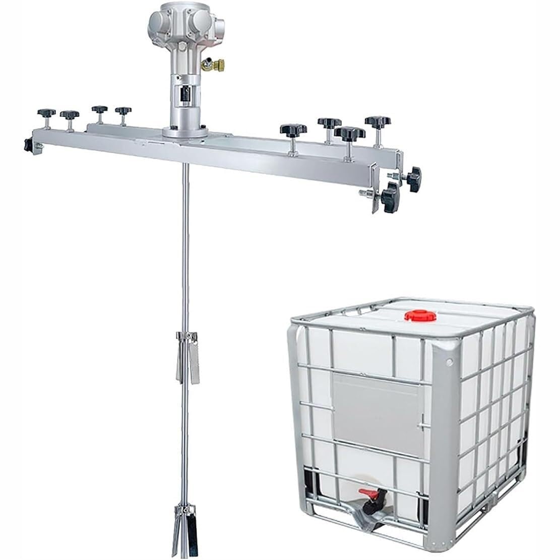 YNBSHGAA Pneumatic Agitator for Industrial Mixing, Paint Stirring Machine, Air-Powered Mixer for Ink Dissolver
