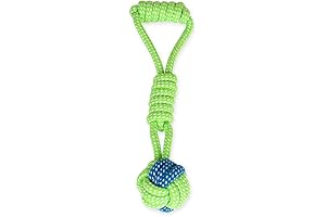 Bite Resistant Knotted Woven Dog Toys, Ideal for Small to Medium Sized Dogs