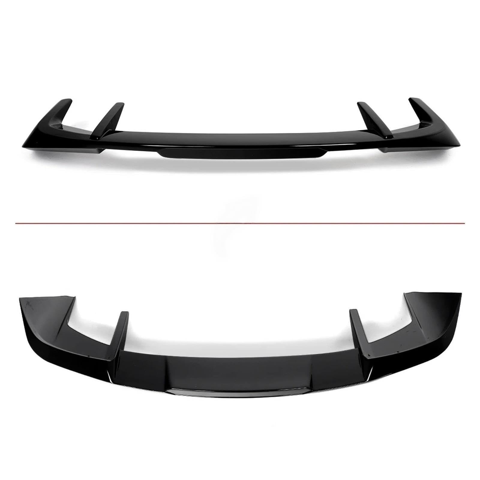 Spoiler Magickit kompatybilny z BMW X3 G01 M40i SUV IX3 2022-2023 tylny zderzak Spoiler dachowy górne skrzydło bagażnika Lip Bodykit(Glossly Black)