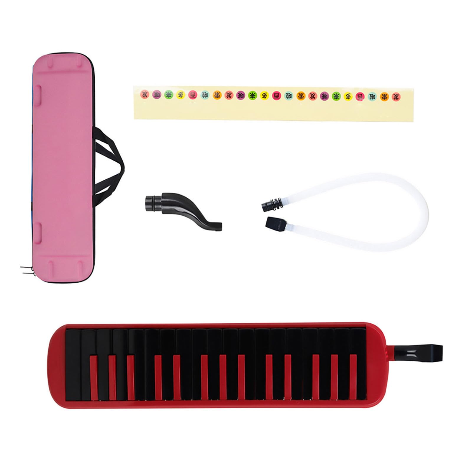 Melodica 32 Strumento A Fiato Con Tubo Lungo E Borsa Per Trasporto Tastiera Pianoforte Lezioni Musica Spettacoli All'aperto Tastiera Pianoforte Soprano