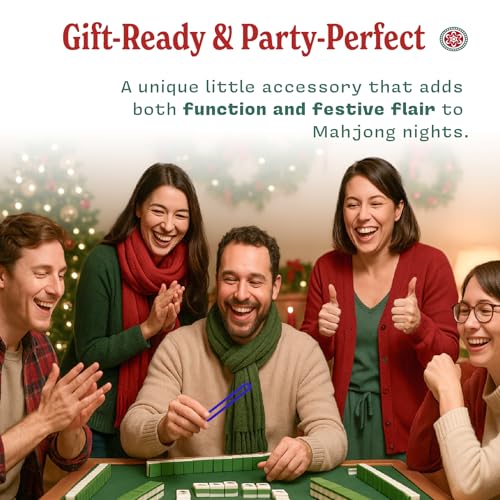 Set 4 piezas csky Mahjong Line Finder acrílico azul miniatura 6