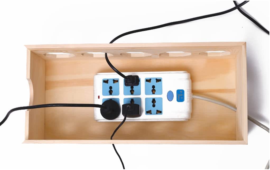 Scatola Organizzatrice Cavi REFLYING - Copri Ciabatta Con Coperchio Di Sicurezza Per Scrivania O Pavimento - Foto 11