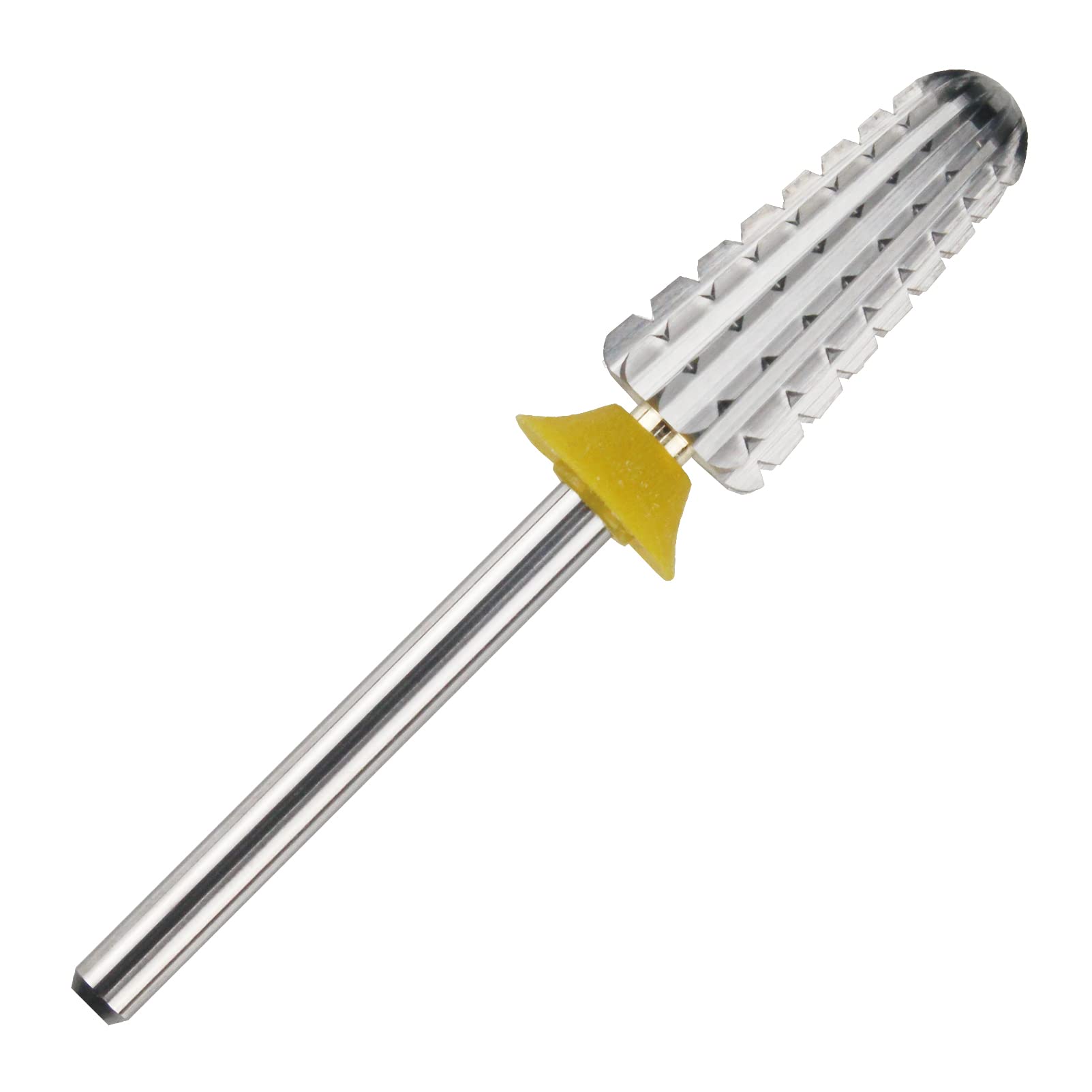 Nail Drill, Volcano Bit, 2 Way Edition Efile for Nail Techs to Remove Nail Gels Acrylic Nails and Dipping, Double Hand Use Drill Bit for Electric Manicure Drill Machine (Double Coarse -XXC)