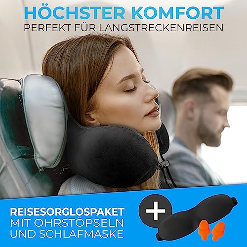 Reisekissen Styngard Nackenkissen aus Memory Foam für Reisen
