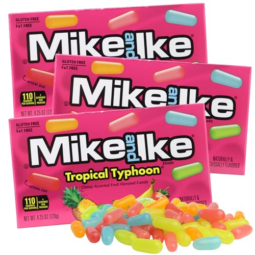 Mike and Ike Tropical Typhoon Theater Boxes Dulces Assorted miniatura 1