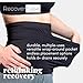 RecoverEase - Mastectomy Drain Pouch for Breast Cancer Treatment & Recovery Supplies - Essential Post Surgery Must Haves & Recovery Gift - Comfortable Drain Holder Belt (Extra Large)
