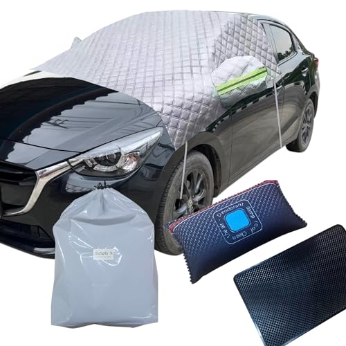 Funda para parabrisas de coche y bolsa deshumidificadora para mañanas sin hielo