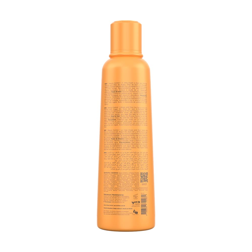 Richee Professional | Argan & Ojon zestaw do pielęgnacji włosów, profesjonalna kuracja, 3-częściowy, szampon 250 ml, 250 ml Beauty Control, maska 250 g
