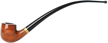 パイプタバコ Amazon.co.jp: MUXIANG Churchwardenタバコパイプ手作りPearwood
