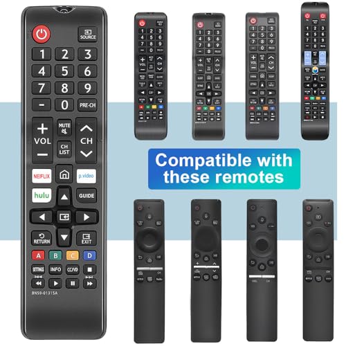Image of for Samsung-Smart-TV-Remote-Replacement, Universal for All Samsung TVs (BN59-01315A)