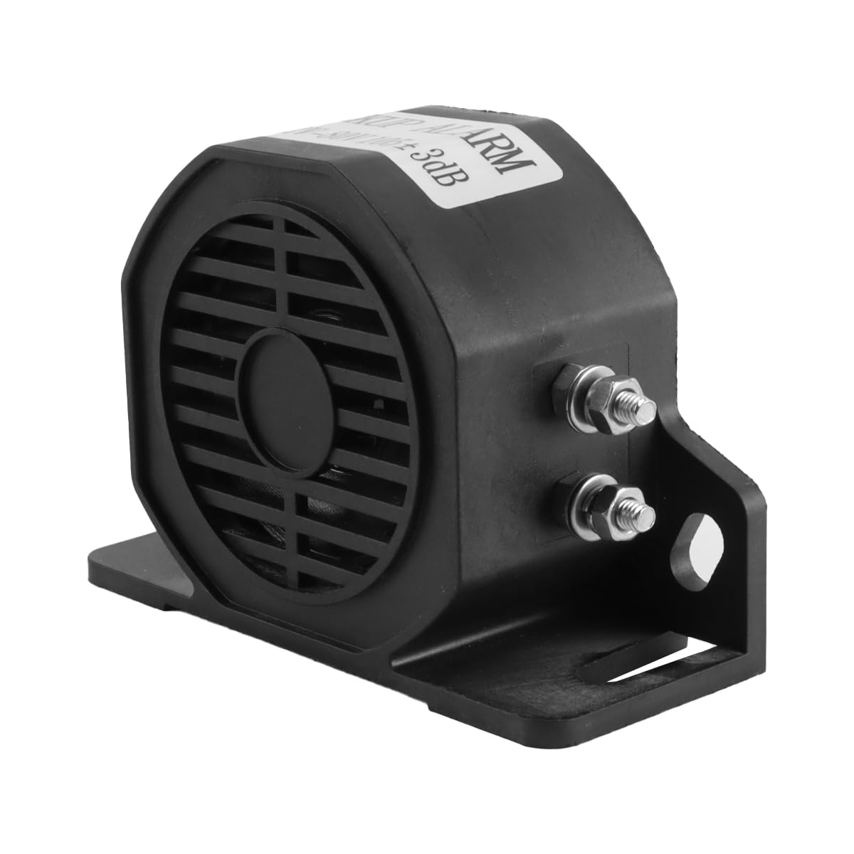Alide Alarma Acústica De Marcha Atrás, Sonido Fuerte Y Claro De 105 DB, Alarma Acústica De Marcha Atrás Universal Para Coche Y Camión Con Soporte De Montaje.