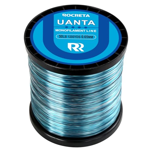 ROCRETA UANTA Monofilament Fishing Line - Superior Strength - Mono...