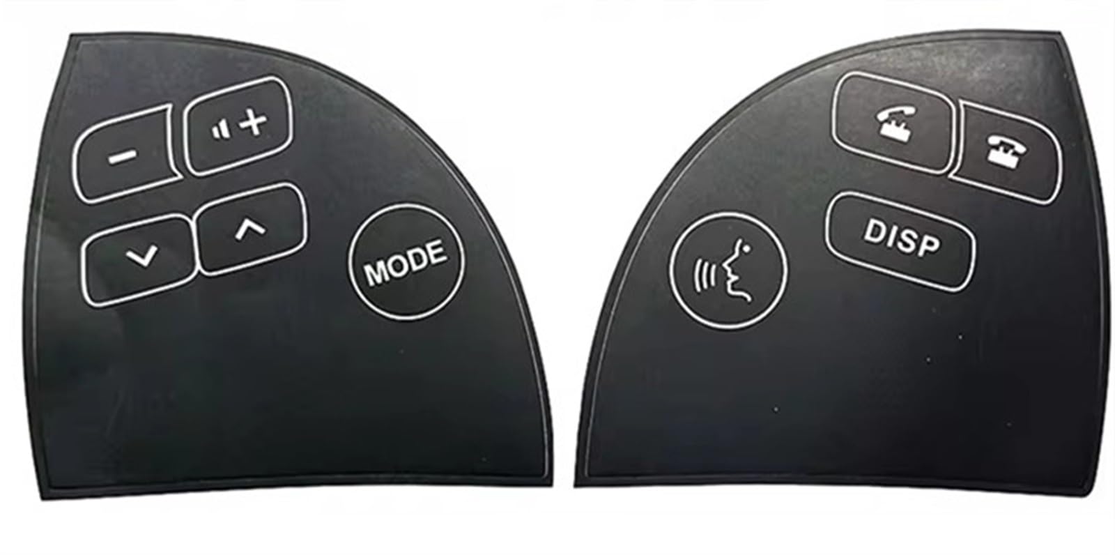 Button Repair Sticker Compatible with Lexus for ES for V4 ES350 2006 Car Steering Wheel Button Repair Sticker Decal