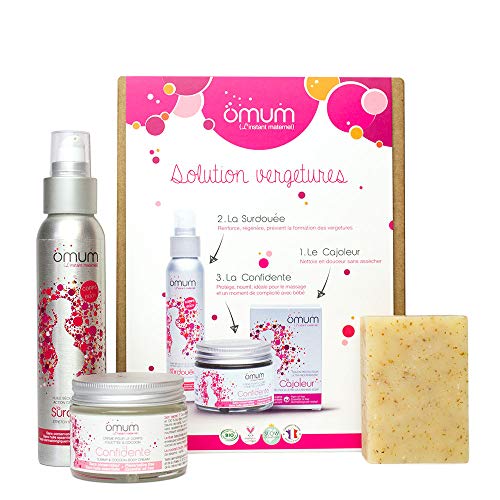 Omum - Coffret Solution Vergetures Future Maman - Grossesse & Allaitement - Bio