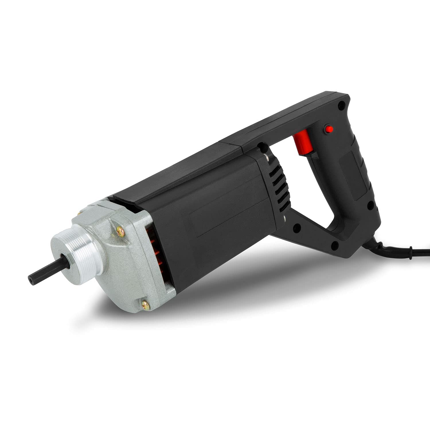 EBERTH Betonrüttler Flaschenrüttler Betonverdichter Elektrisch 800W, Schlauchlänge 1,5m, Stahlverstärkte Rüttelflasche mit 35mm Durchmesser, Flexible Welle, Tragbar, 230V, Ein, Aus-Schalter