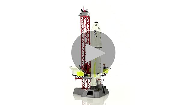 特撮 Playmobil space set 9488 PLAYMOBIL Space 9488 Mars Rocket with Launch Pad, Ages 6 and