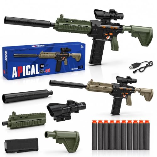 Image of The Little Ones Dart Blaster for Adults Age 15+ Years Above [Rapid Dart Blaster Pro][Fully Automatic]