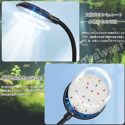 OKAWASI 水槽 ライト FD0323012 の商品画像 6