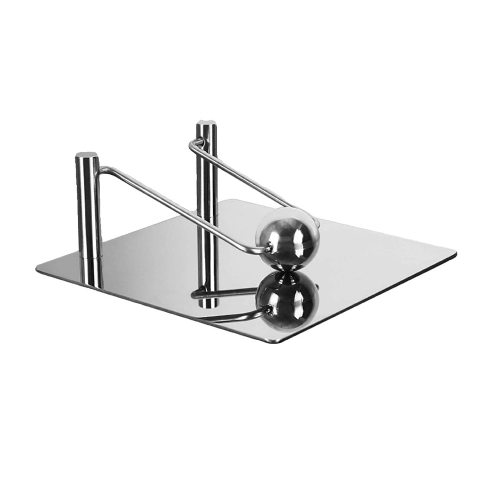 Servilletero Soporte for servilletas de acero inoxidable.
