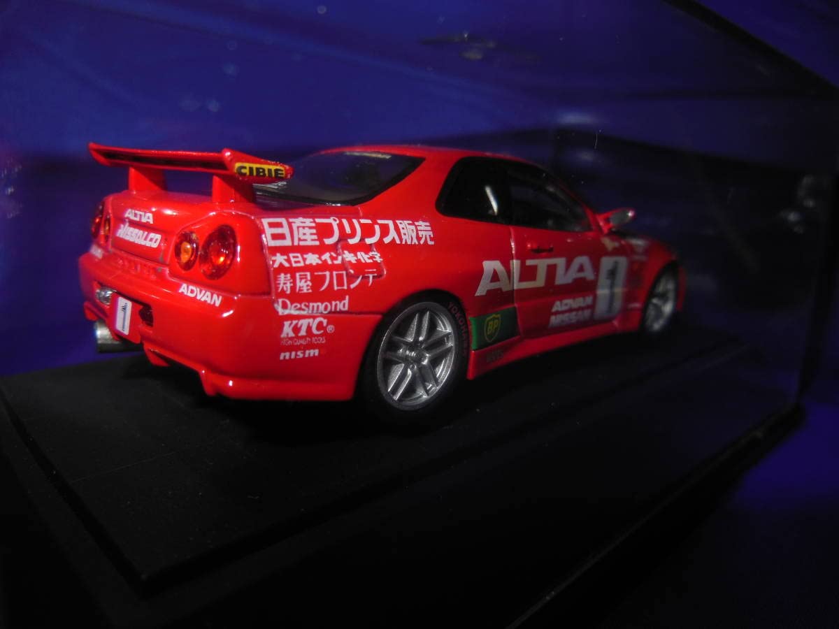 Amazon | 1/43 希少 スーパー耐久仕様 R34 GT-R ALTIA N1 EBBRO エブロ
