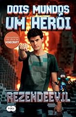 Capa de Dois mundos, um herói: Uma aventura não oficial de Minecraft