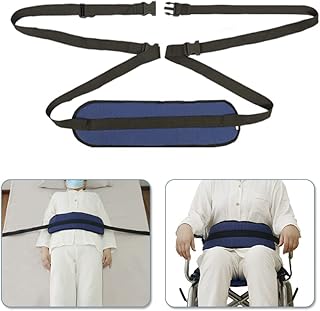 Bed Restraints for Elderly Dementia Patients Medical Restraints Straps Seniors Wheelchair Seat Belt Hospital Harness Fall Prevention Ties Adjustable Waist Restraining Restless Syndrome, Psychopath