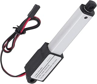Electric Micro Linear Actuator, Aluminum ABS Short Circuit Protection Pen Type Electric Linear Actuator 64N 12V for Material Handling for Iatrical Equipment(50mm / 2in)