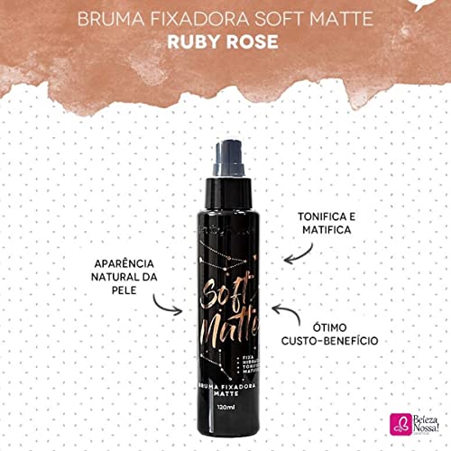 Ruby Rose Soft Bruma Fixadora Matte 120 Ml