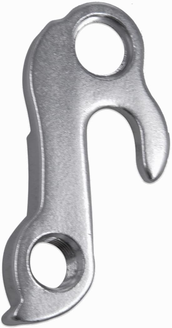 Rear Derailleur Hanger 41, Compatible with Canyon Hanger 9, Scott 228840, Bianchi, Diamondback, MASI, Focus, Raleigh, All-City, Silver Aluminum Alloy Dropout Replacement