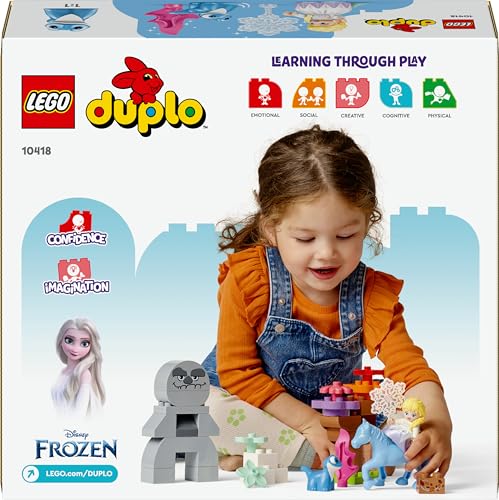 Image of LEGO DUPLO | Disney Elsa & Bruni in The Enchanted Forest Set 10418