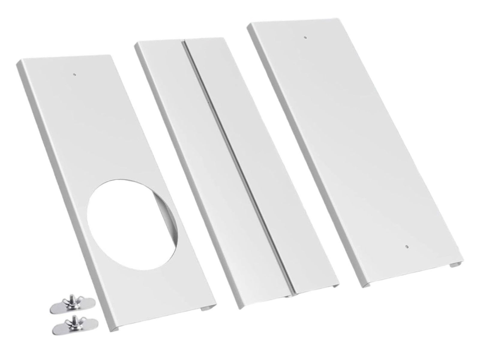 Sello de ventana deslizante para aire acondicionado portátil, kit de PVC ligero para una fácil instalación, sello de ventana de ajuste universal para eficiencia energética y t