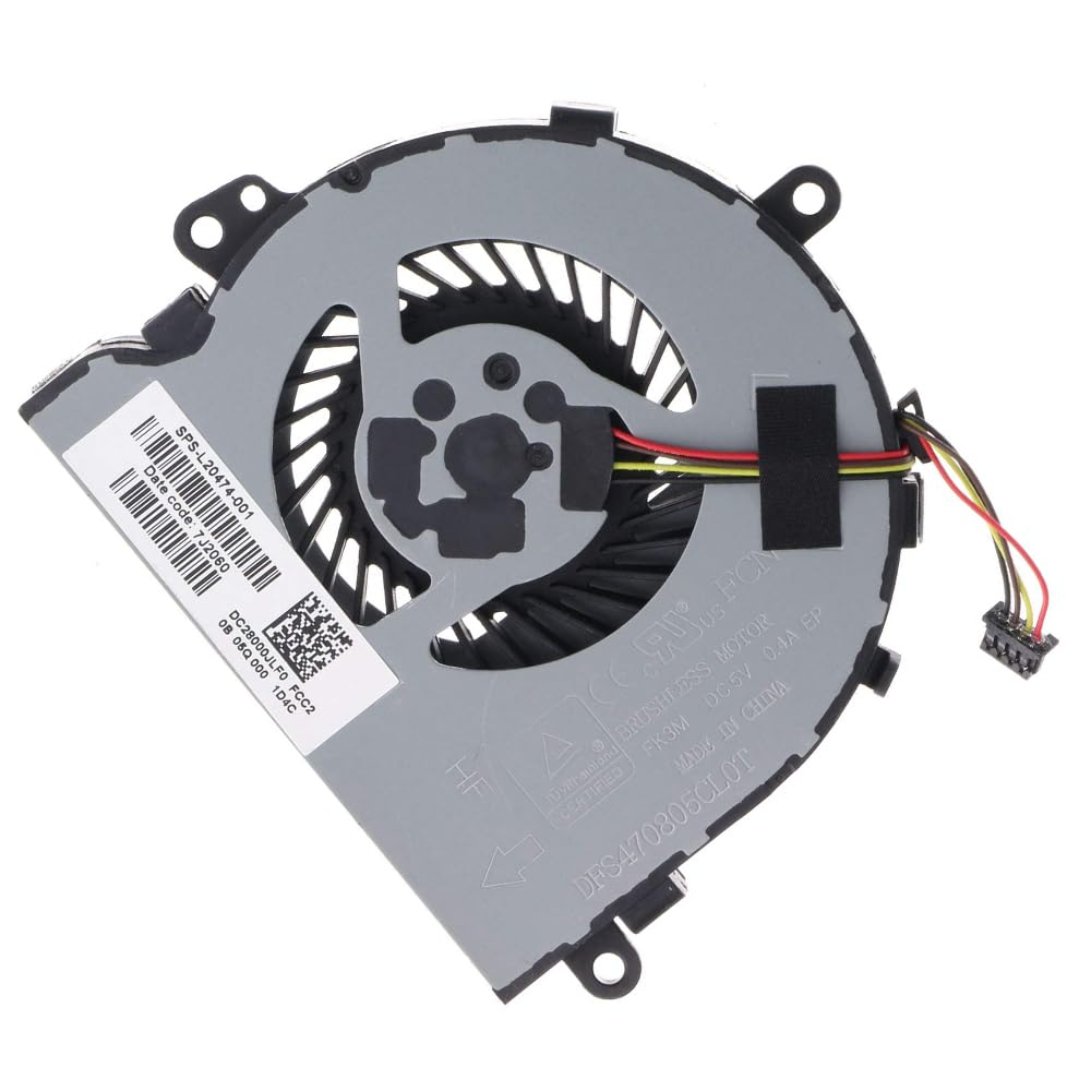Ventilateur CPU Pour HP Notebook 15-DA0215NS/16NS/17NS - Pièce De Rechange Neuve, Garantie 1 An