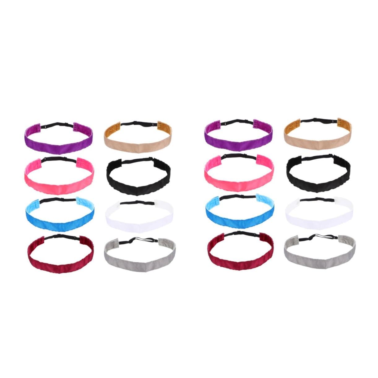 TOYANDONA Diademas Deportivas Antideslizantes Mujer De Bandas De Cabello Absorbentes De Sudor Yoga Correr Y Ejercicio Ajustables Y Cómodas