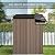 LEMBERI 6x8 FT Outdoor Storage Shed,Tool Garden Metal Sheds with Lockable Door,Outside Galvanized Steel Storage House for Backyard Garden, Patio, Lawn Brown