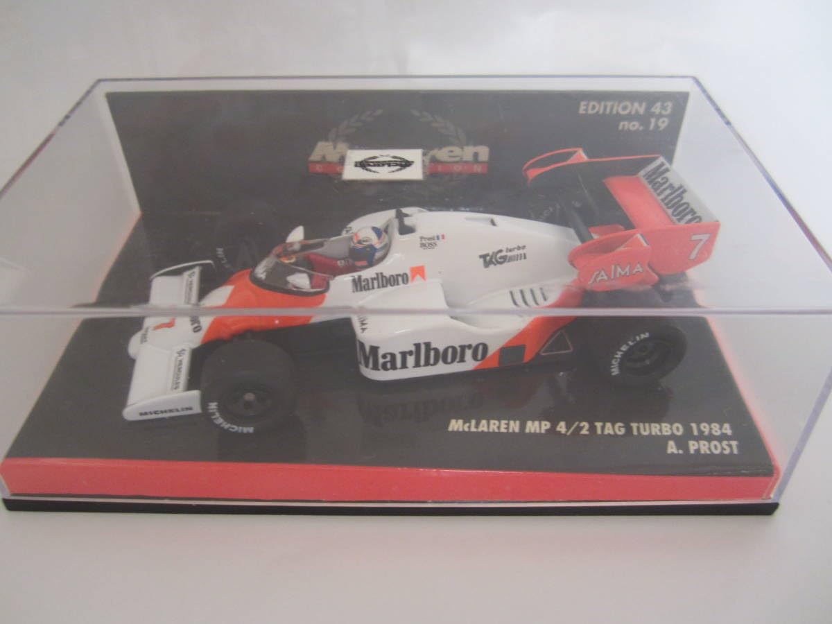 Amazon | PMA ミニチャンプス 1/43 マクラーレン MP4/2 1984年 №7 