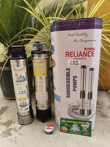 Image of Reliance Heavy Duty Submersible Pumps V-4 Model 1HP 10 STAGE