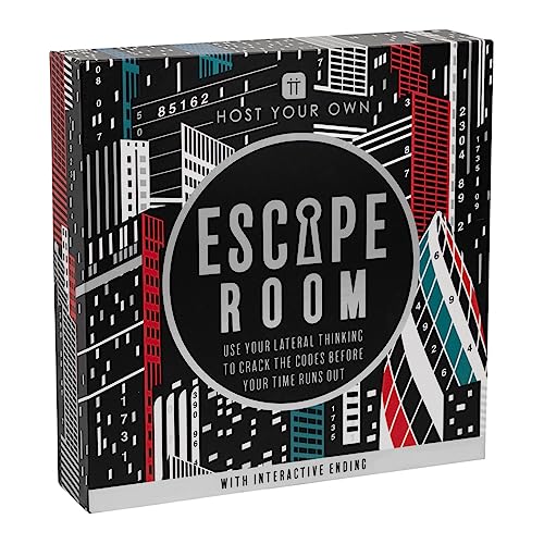 Talking Tables London Themed Escape Room Game at Home | Host Your Own Games Night |Interactive Ending | for Birthday Party, After Dinner Parties, Entertainment, Adults, Teenagers (Host-Escape-LDN)