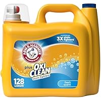 166.5-Oz Arm & Hammer Fresh Scent Plus OxiClean Liquid Laundry Detergent only .24-.09: eDeal Info