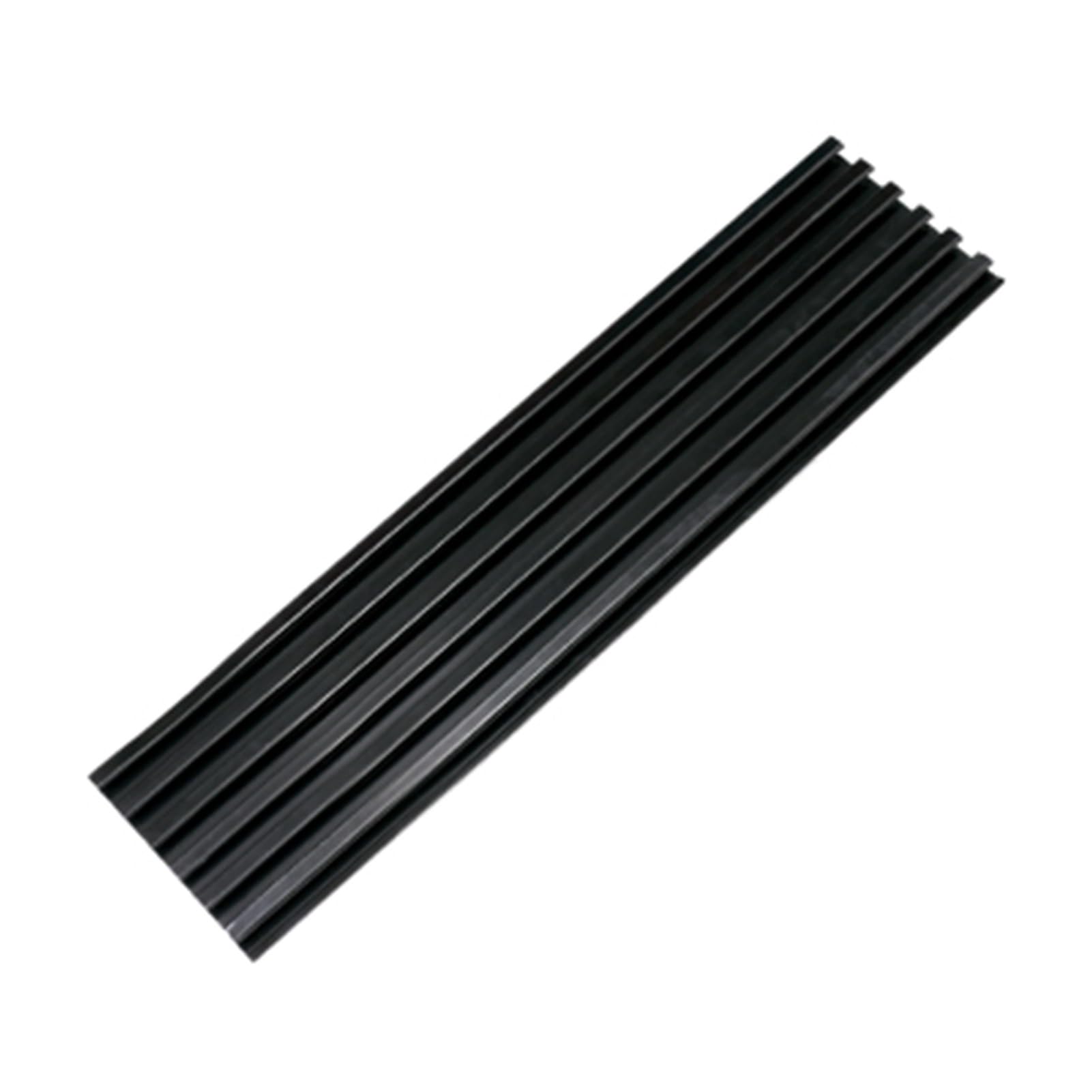 Czarne panele Slatwall z 20 haczykami, do garażu, montowany na ścianie, stojak ścienny do kuchni, sklepu detalicznego, ekspozycji, panele blokujące do przechowywania narzędzi i tablic pegboardowych,
